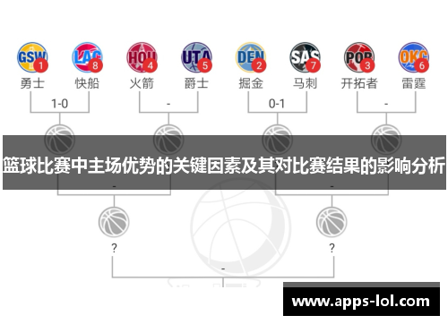 篮球比赛中主场优势的关键因素及其对比赛结果的影响分析